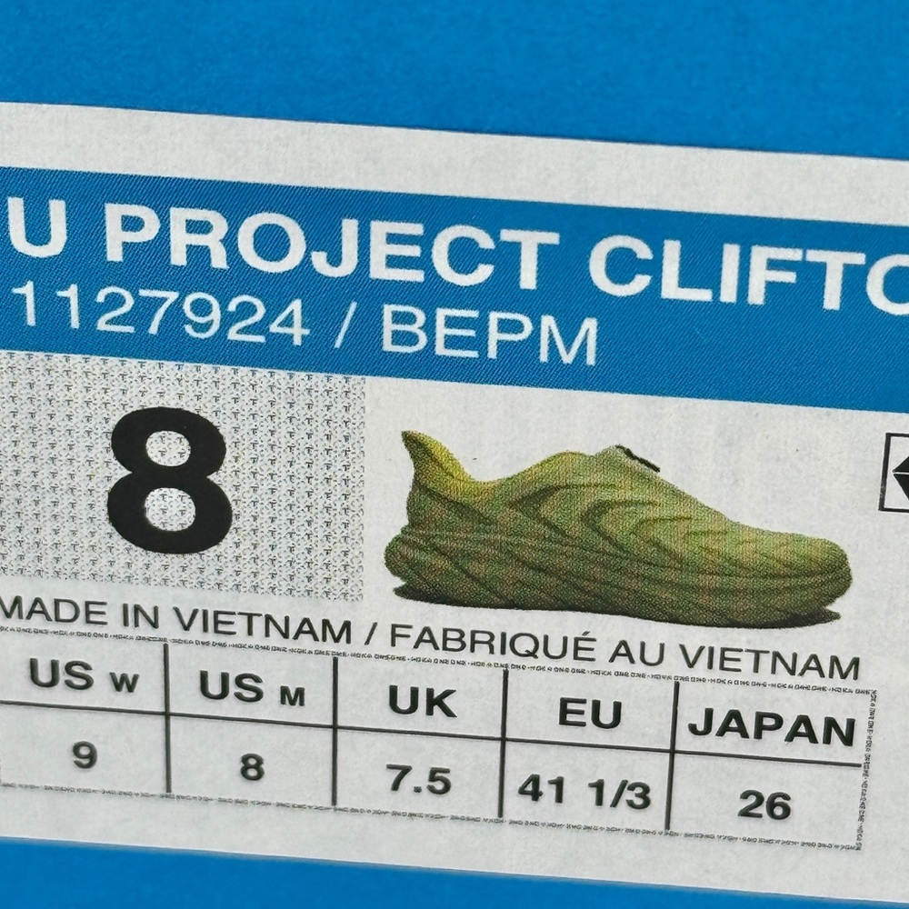NWT Hoka Project Clifton Butterfly Evening Primrose Unisex Sneaker Shoes BEPM - Picture 5 of 16
